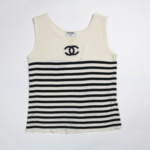 Authentic Chanel Boutique Tank Top